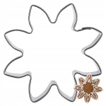 Metalinis sausainių formavimo įrankis - gėlė 6 cm