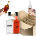 20x Daniels 500ml Kalėdinės butelės su užra&scaron;u, dovanų rinkinys