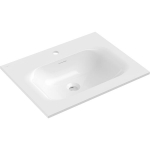 Praustuvas Mexen Vela, 61 x 46,5 cm, White glossy