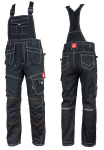 Darbo &scaron;ortai montuotojo kelnės Art-mas juodos spalvos