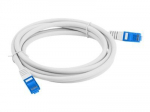 Ethernet kabelis Rj45 Lan Kat.6a S/ftp Lszh 3m pilkas