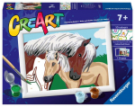 Ravensburger Creart Koniki: Rinkinys vaikams nuo 7 metų