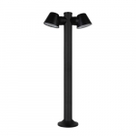 Gatvės ap&scaron;vietimo stulpas KONUS, 80 cm, be 2 x GU10, IP54, IK09