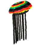 Czapka rasta z dredami