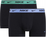 Nike Apatiniai Vyrams Eday Cotton Strch 2Pk Trunk Black KE1085 022 KE1085 022/S