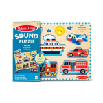 Muzikinė dėlionė Melissa & Doug Transporto priemonės, 8 d.
