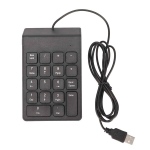 Laidinė skaičių klaviatūra 18 mygtukų, USB, plug & play, mini