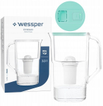 Wessper D1 SOLID aquaclassic ąsotis su LED skaitikliu + 1x filtras