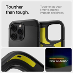 Spigen Tough Armor MagSafe dėklas iPhone 16 Pro - Juodas