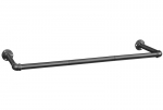 Sieninis pramoninis drabužių kabyklos stovas HSR67BK, 92 cm, juodas