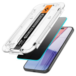 Grūdintas stiklas - Spigen - GLAS.TR EZ FIT Privacy - iPhone 15/16 - 2 vnt. - Privatumo filtras