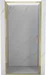 Mexen Exo atveriamos du&scaron;o durys 90 cm, skaidrios, auksinės - 817-090-000-50-00, 90x200 cm