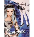 MONSTER BRIDE PANTYHOSE WITH STITCHES 40 DEN