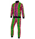 &bdquo;NEON RAVE ANIMALIER PARTY FASHION SPORTINIS KOSTIUMAS&ldquo; (striukė, kelnės)