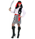 &bdquo;PIRATAS&ldquo; (mar&scaron;kinėliai su liemene, sijonu, diržu, galvos juosta)