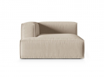 Modulinė sofa Micadoni Home Mic_CHL_215_F1_Nuria1, smėlio spalvos