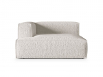 Modulinė sofa Micadoni Home Mic_CHL_L_260_F1_Nuria1, balta