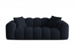 Trivietė sofa Micadoni Treno, Dark Blue