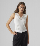 &bdquo;Vero Moda&ldquo; moteri&scaron;ki vir&scaron;utiniai drabužiai 10293792*02, baltas