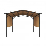 Pergola, 365x305x254 cm, Smėlio, Metalas
