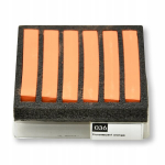 Mungyo sausų pastelės, 6 vnt., oranžinės, fluorescencinės