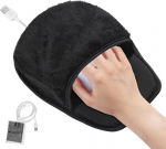 USB &scaron;ildomoji pelės kilimėlė, juoda
