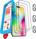 9H+ Grūdintas Stiklas Su Kameros Apsauga Apsauginis Stiklas Iphone 16 Plus Milomdoi 3+3 Vnt.