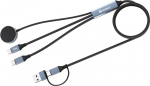 Cable Sandberg 3in1 kelioninis įkrovimo kabelis 100W 1,2 m USB-C / Apple Watch