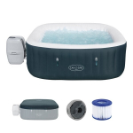 Pripučiama sūkurinė vonia Bestway Lay-Z-Spa, 180x180x66 cm, su filtru