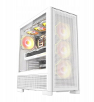 Korpusas DarkFlash AIRNOVA computer case (white) + 3 fans