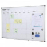 Magnetinė Lenta-Kalendorius Planavimui &ndash; 915 x 610 mm, Ideali Biurui ir Namams