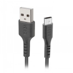 Usb laidas - Micro Usb 1m juodas Sbs