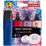 Žymekliai Stabilo Boss Naturecolors Wildflower, 4 naujos spalvos