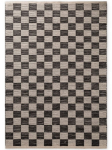 Hanse Home rankomis austas džiuto kilimas 200x300 &ndash; natūrali balta ir juoda