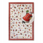 Villeroy & Boch Toy's Delight raudonas daugiaspalvis kilimėlis 50x80 cm