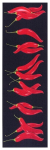 Hanse Home Cook & Clean neslystanti takelė &bdquo;Chili Dance&ldquo; 50x150