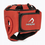 Kask bokserski Overlord Tournament czerwony, rozmiar L
