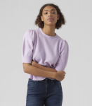 Vero Moda moteri&scaron;kas megztinis 10278313*02, violetinė