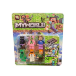 LEGO Minecraft žmogeliukų rinkinys