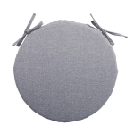 Kėdės pagalvėlė Home4You SIMPLE PILKA apvali 38 cm moderni