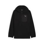 PUMA laisvalaikio džemperis vyrams PUMA PUMATECH Half Zip Hoodie PUMA Black - 68822401, juodas, S