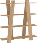 Via VIA-05 atvira lentyna 140 cm &ndash; ąžuolas Cremona, modernus dizainas