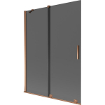 Vonios sienelė Mexen Velar, 130 x 150 cm, Rose gold/Graphite