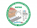 Distar 76x10 mm MasterCUT deimantinis diskas stiklo, akmens masės, porcelianinių plytelių pjovimui su mini kampiniu &scaron;lifuokliu