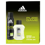 Dovanų rinkinys Adidas Pure Game gaivus medienos aromatas vyrams