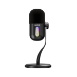 Marvo MIC-08 RGB juodas laidinis mikrofonas |USB