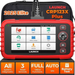 Diagnostikos skeneris - LAUNCH - CRP123X Plus - OBD2 - 5 colių jutiklinis ekranas - Nemokama Wi-Fi atnaujinimas