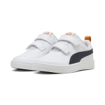 PUMA laisvalaikio batai berniukams Puma Rickie V PS PUMA White-New Navy - 39132740, balti