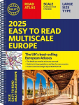 2025 Philips Easy to Read Multiscale Road Atlas Europe: (A4 Spiral binding), 2025 Philips Easy to Read Multiscale Road Atlas Europe: (A4 Spiral binding)