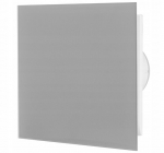 Awenta Pulsar Wpgg100z pilkas vonios ventiliatorius su stikliniu panelu